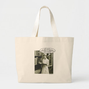 Grand Tote Bag Le cathéter d'insertion gonflent le ballon ou