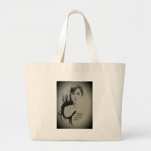 Grand Tote Bag Le changement n'est pas un spectateur Sport Art Im