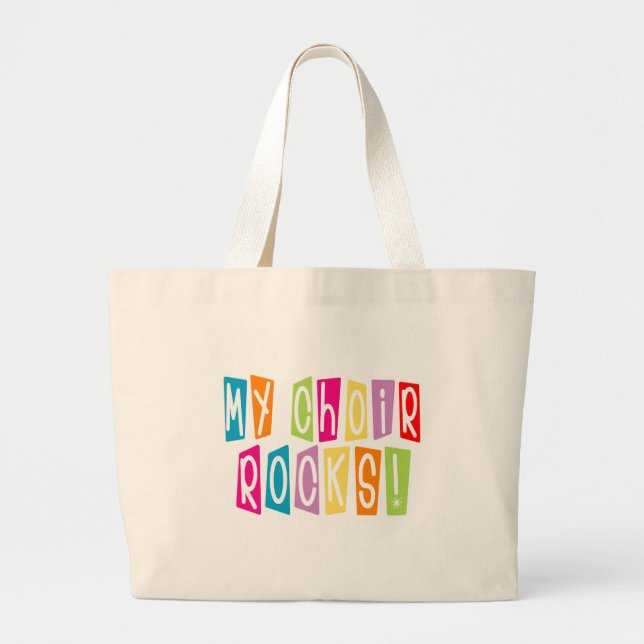 Grand Tote Bag Le choeur bascule le directeur (Devant)