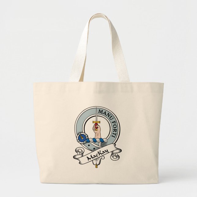 Grand Tote Bag Le clan de MacKay Badge (Devant)