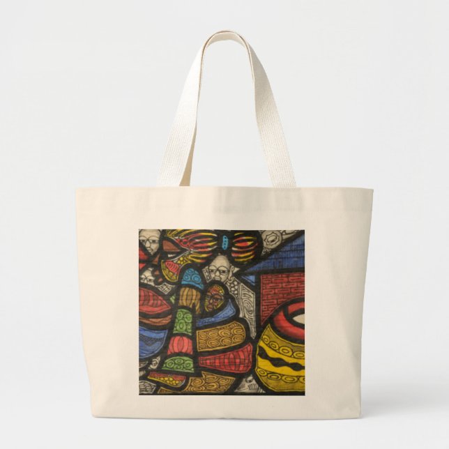 Grand Tote Bag Le commerce (Devant)