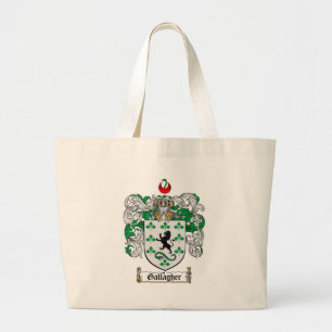 GRAND TOTE BAG LE CREST DE FAMILLE DE GALLAGHER - MANTEAU DE