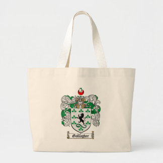 GRAND TOTE BAG LE CREST DE FAMILLE DE GALLAGHER - MANTEAU DE