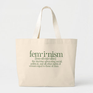 Grand Tote Bag Le féminisme défini