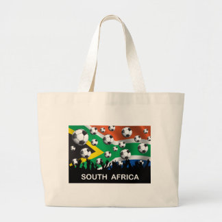 Grand Tote Bag Le football de l'Afrique du Sud