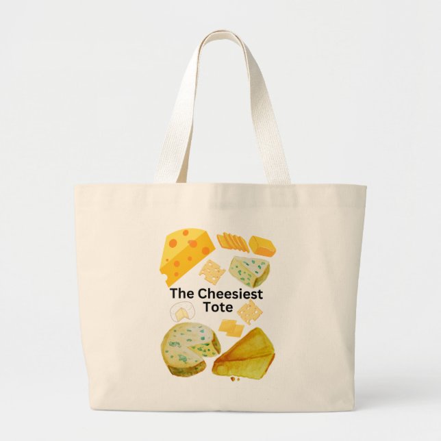 Grand Tote Bag Le fromage (Devant)