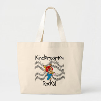 Grand Tote Bag Le jardin d'enfants de chiot bascule des T-shirts