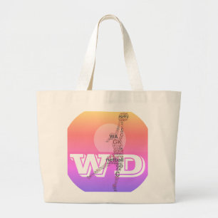 Grand Tote Bag Le joueur fait sur commande place le net-ball