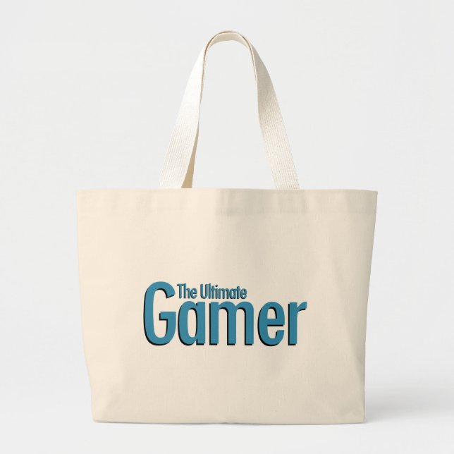 Grand Tote Bag Le joueur ultime (Devant)