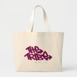 Grand Tote Bag Le logo de fonctionnaire de tribu