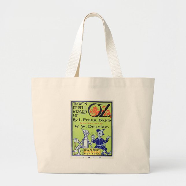 Grand Tote Bag Le magicien d'Oz merveilleux -- 1900 (Devant)