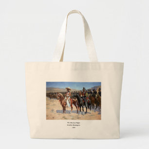 Grand Tote Bag Le major mexicain de Frederic Remington (1889)