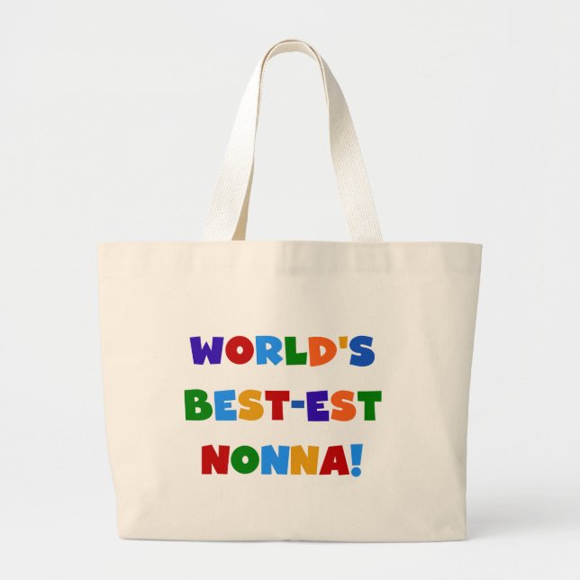 Grand Tote Bag Le meilleurs T-shirts et cadeau lumineux de (Devant)