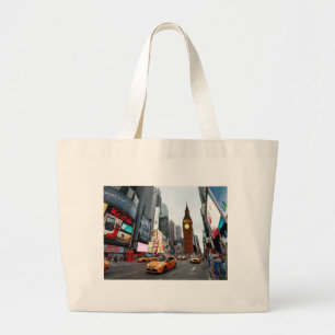 Grand Tote Bag Le Monde Mixte ! - New York & Londres