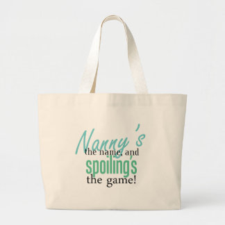 Grand Tote Bag Le nom de la bonne d'enfants, et détérioration du