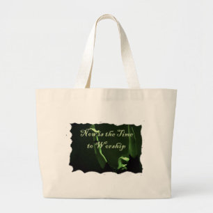 Grand Tote Bag Le Now est l'heure d'adorer