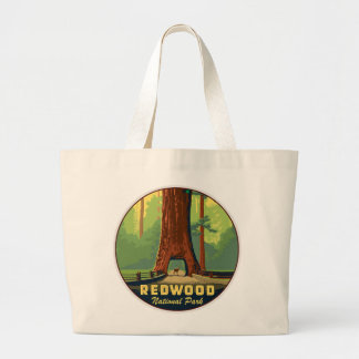 Grand Tote Bag Le parc national de Redwood