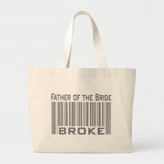 Grand Tote Bag Le père de la jeune mariée s'est cassé