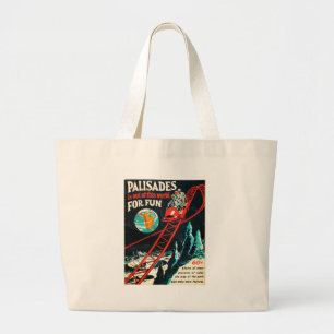 Grand Tote Bag Le poster vintage de palissades