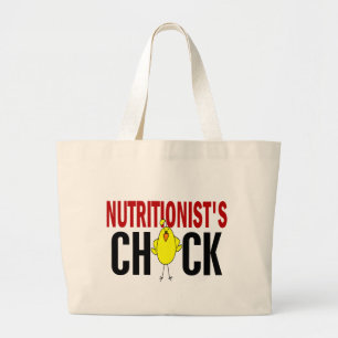 GRAND TOTE BAG LE POUSSIN DU NUTRITIONNISTE