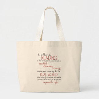 Grand Tote Bag Le problème avec la lecture