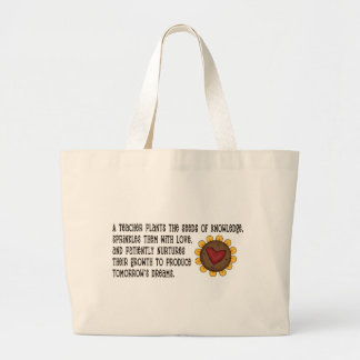 Grand Tote Bag Le professeur plante des T-shirts et des cadeaux