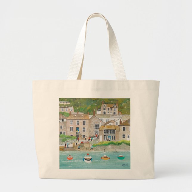 Grand Tote Bag Le quai au trou de souris (Devant)