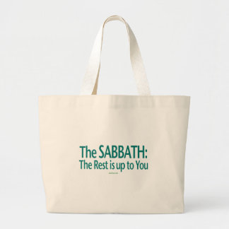 Grand Tote Bag Le sabbat le repos incombe à vous
