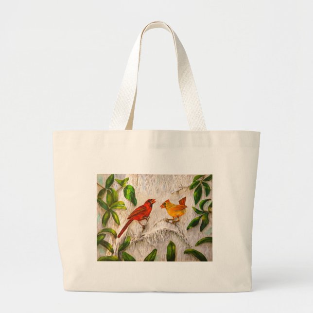 Grand Tote Bag Le Singe de RedBirds (Devant)