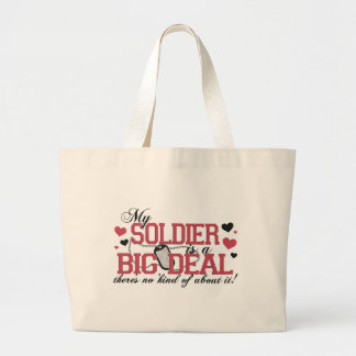 Grand Tote Bag Le soldat est une affaire