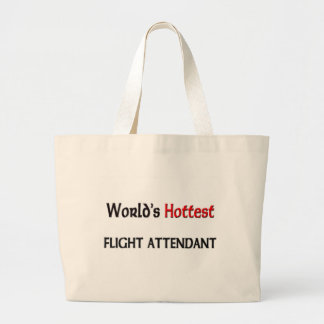 Grand Tote Bag Le steward (hôtesse de l'air) le plus chaud des