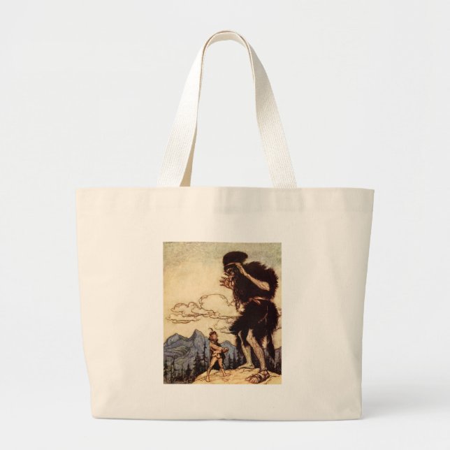 Grand Tote Bag Le tailleur vaillant (Devant)