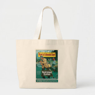 Grand Tote Bag Le temps du Colorado