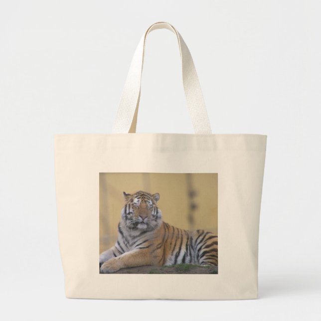 Grand Tote Bag Le tigre (Devant)