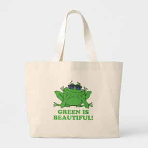 Grand Tote Bag Le vert est beau
