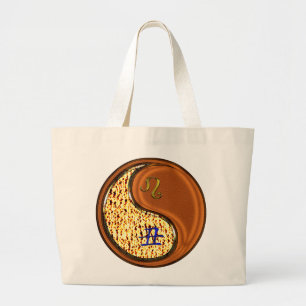 Grand Tote Bag Leo et ox de bois