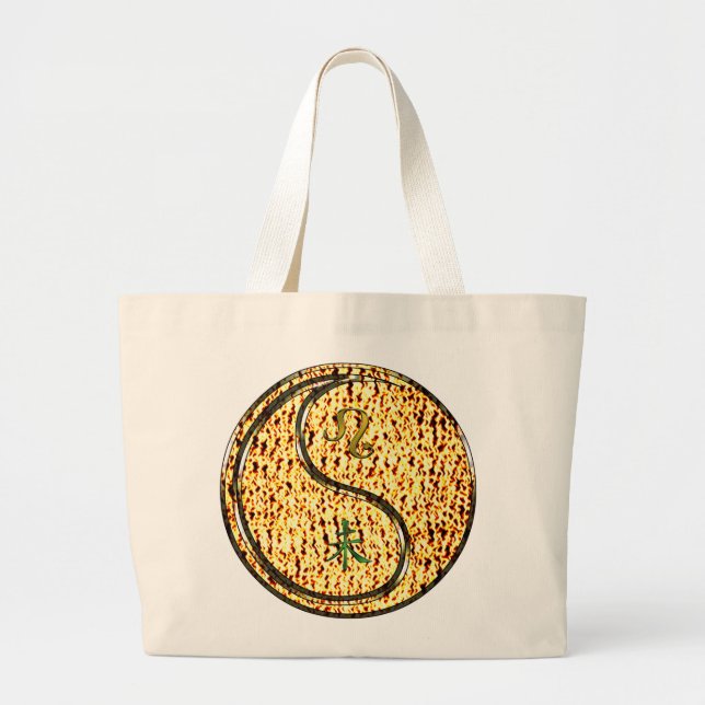 Grand Tote Bag Leo & Fire Goat (Devant)