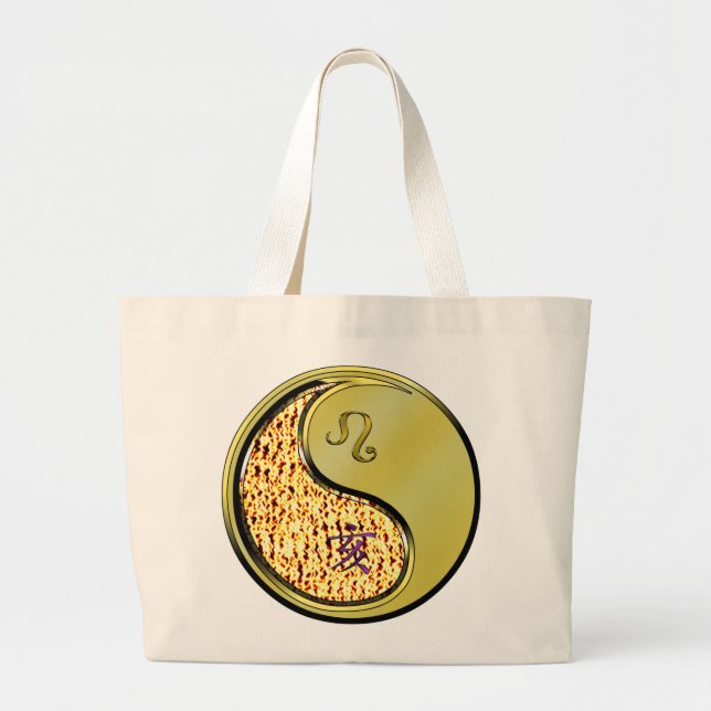 Grand Tote Bag Leo & Metal Boar (Devant)