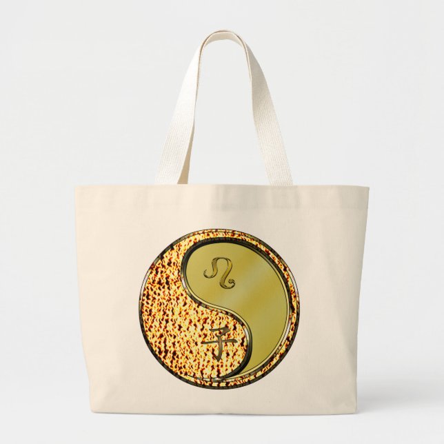 Grand Tote Bag Leo & Rat Métal (Devant)