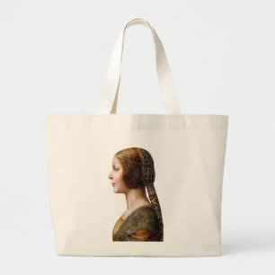 Grand Tote Bag Leonardo da Vinci Portrait La Bella Principessa