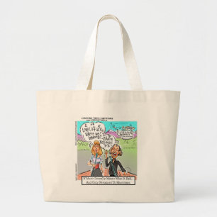 Grand Tote Bag Les aigles volent-ils ? Mugs drôles T-shirts Carte