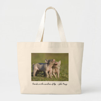 Grand Tote Bag Les amis sont le soleil de la vie