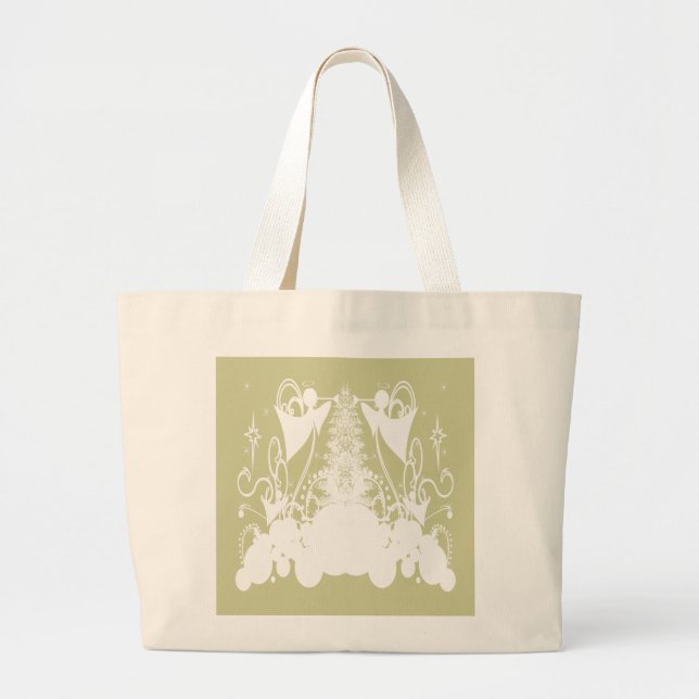 Grand Tote Bag Les anges changent de couleur (Devant)