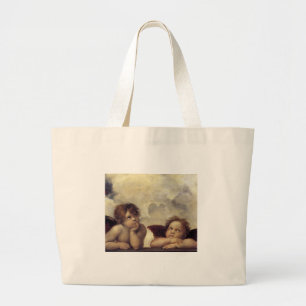 Grand Tote Bag Les anges de Raphaël