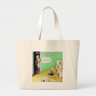 Grand Tote Bag Les années de jeunesse du Dr Henry Frankstien