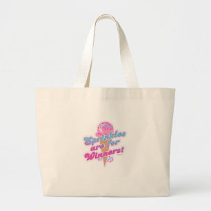 Grand Tote Bag Les arrosages sont pour les gagnants