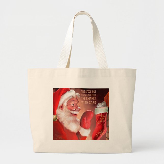Grand Tote Bag Les bas ont été accrochés par le c (Devant)