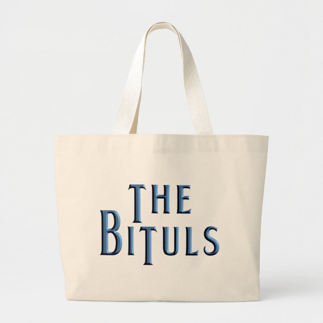Grand Tote Bag Les bituls (Devant)