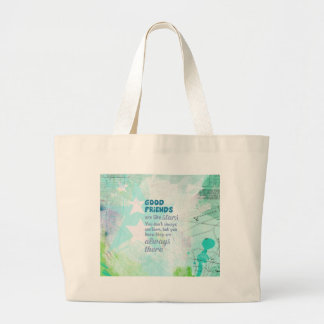Grand Tote Bag Les bons amis sont comme des étoiles