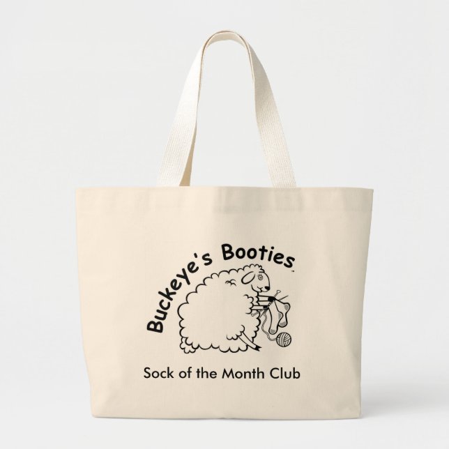 Grand Tote Bag Les butins du maronnier américain (Devant)